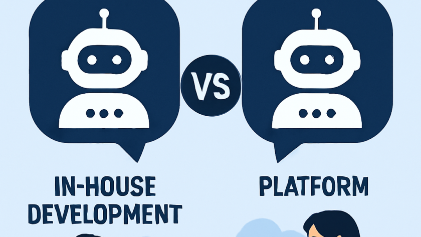 In-house vs platform AI chatbot