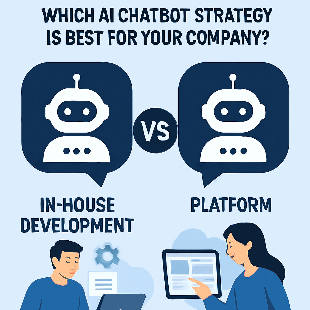 In-house vs platform AI chatbot