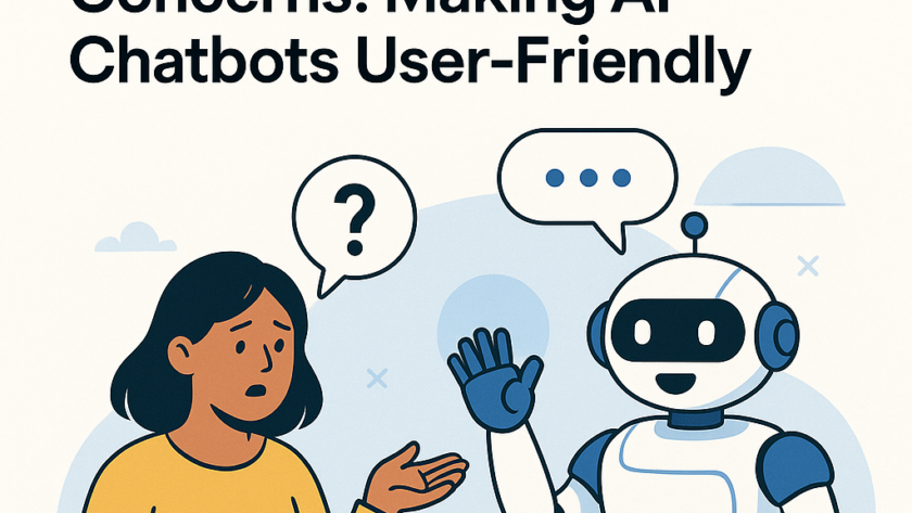 User-friendly AI chatbot design