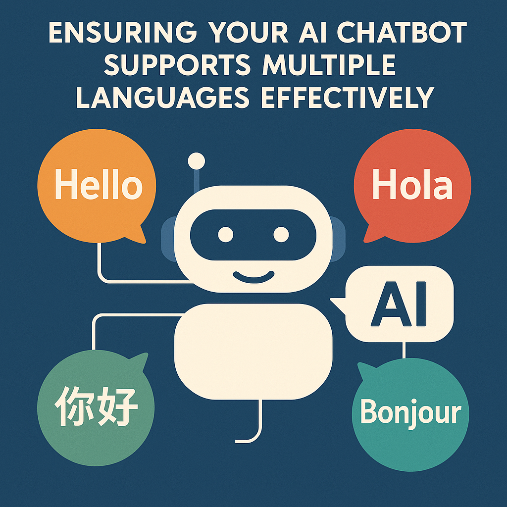 Multilingual AI chatbot support