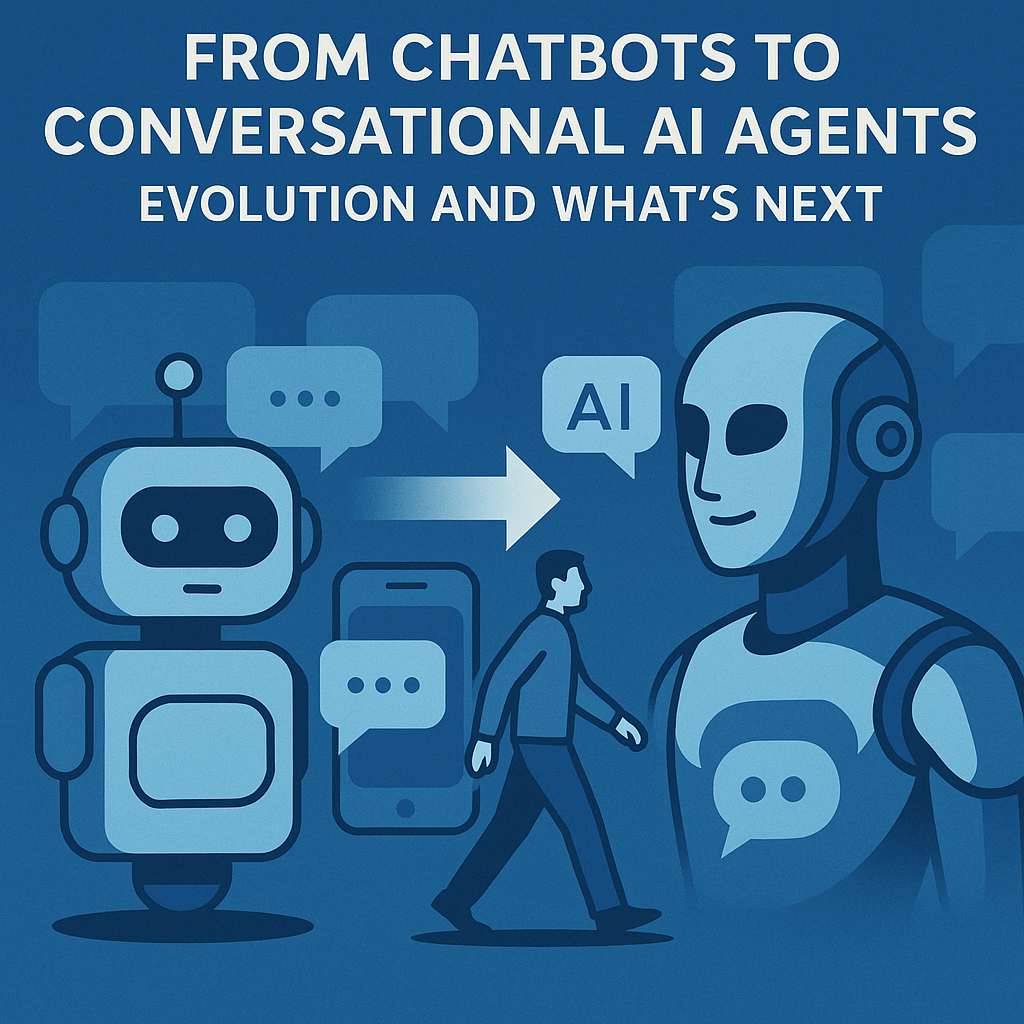 Evolution of chatbots to conversational AI