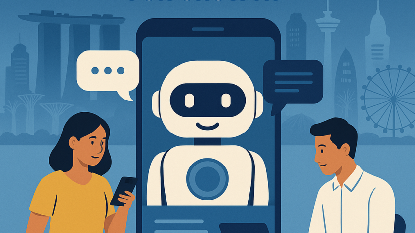 AI chatbot adoption in Singapore