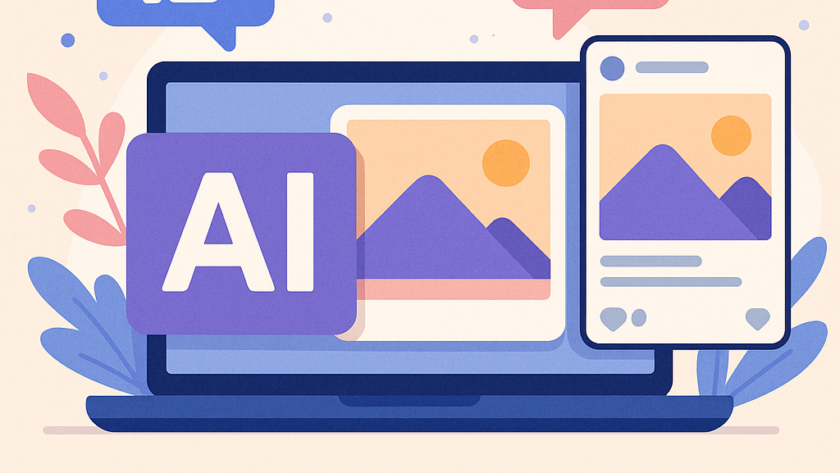 AI image generator social media