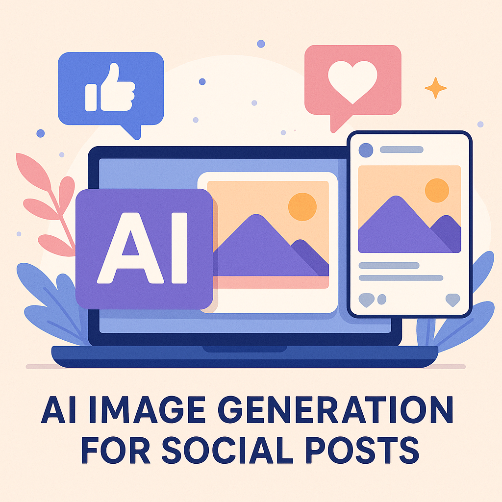 AI image generator social media