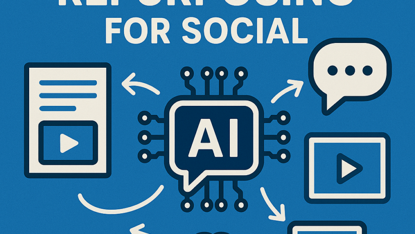AI content repurposing tool