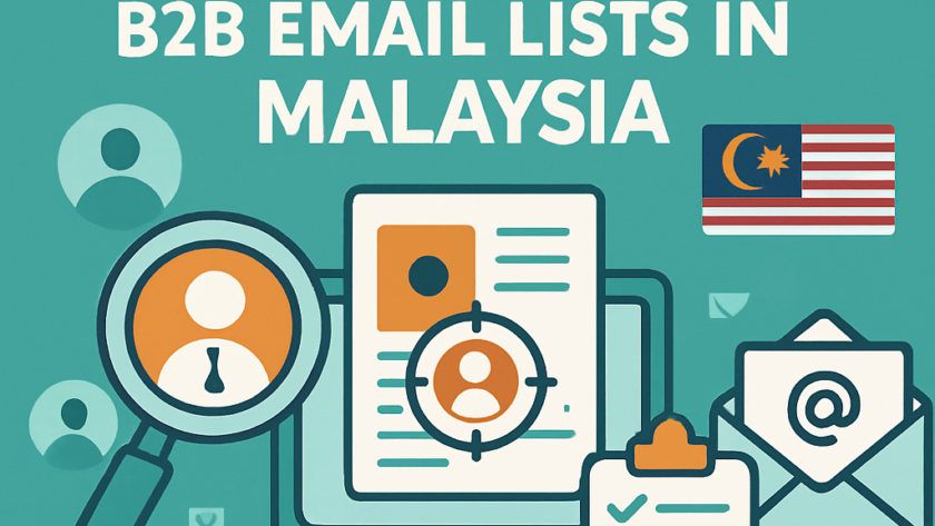 B2B email list building Malaysia