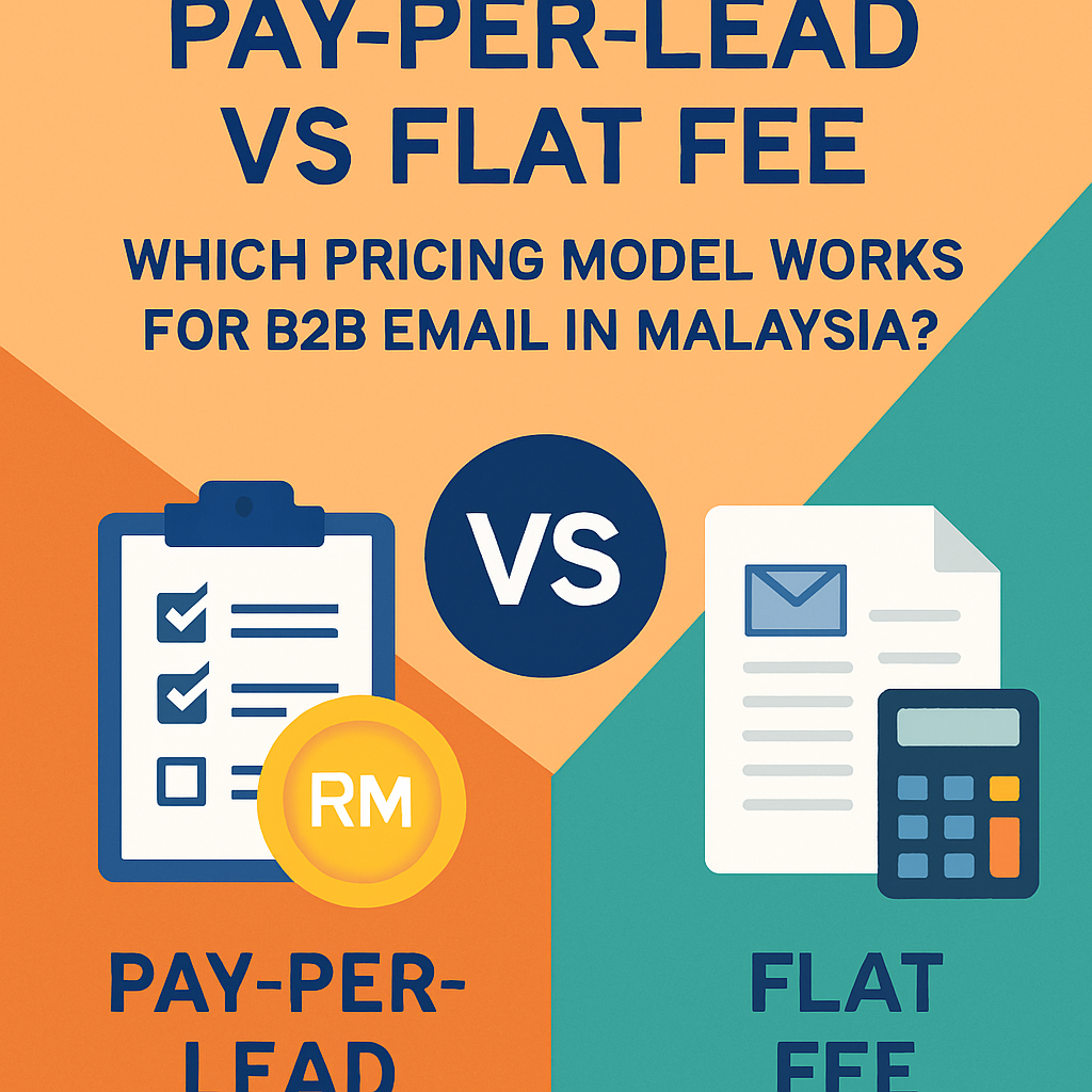 email marketing pricing model Malaysia