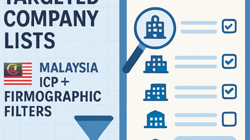 build B2B company list Malaysia