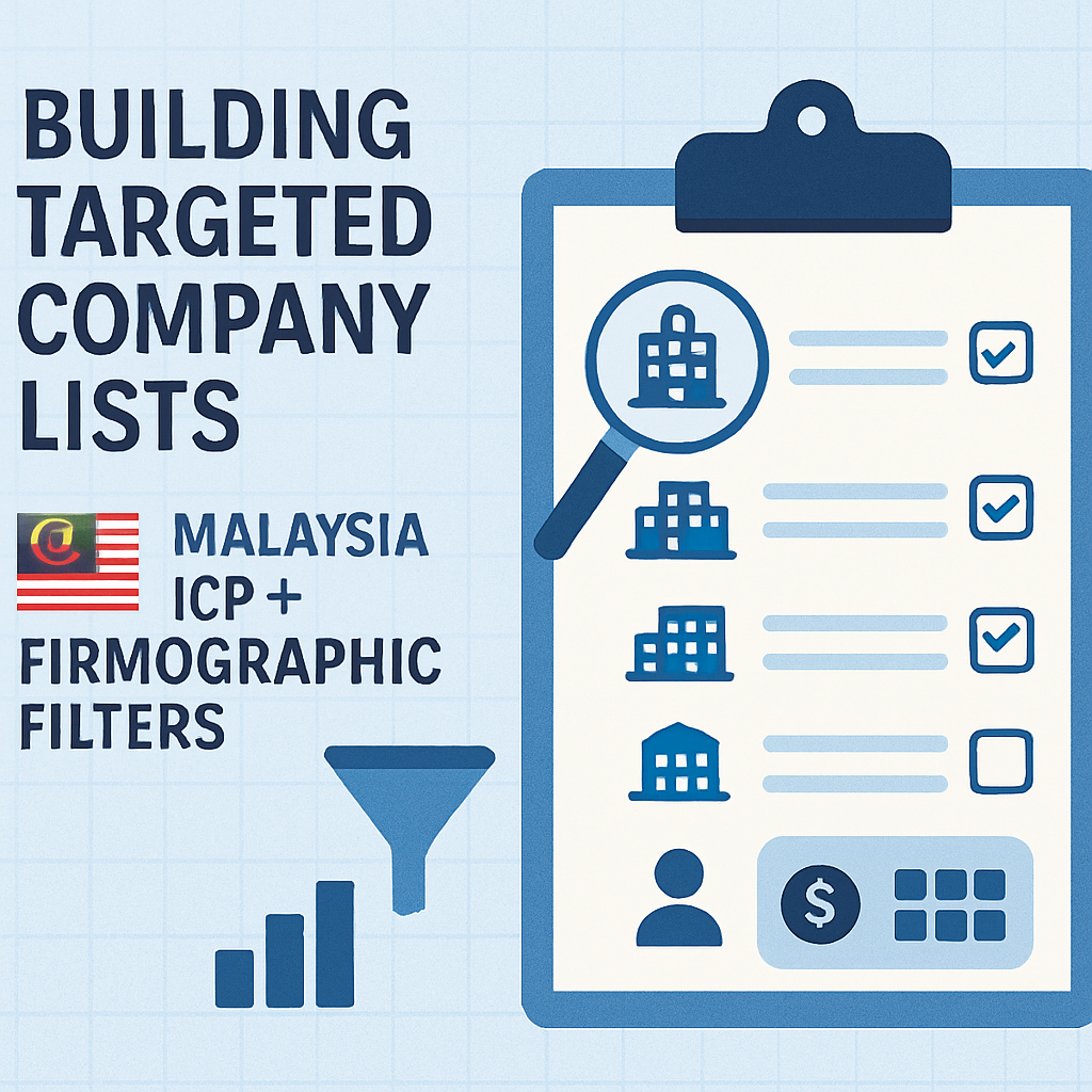 build B2B company list Malaysia
