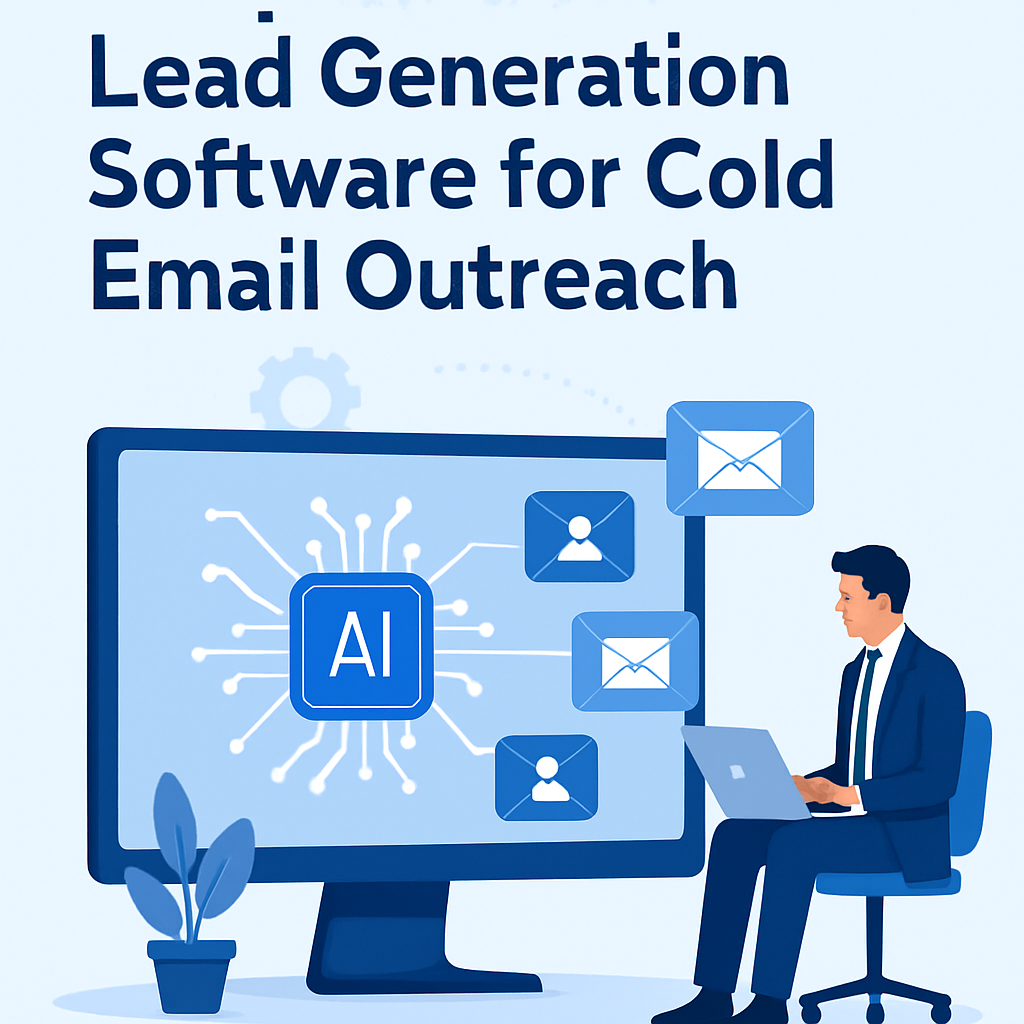 AI cold email lead generation software