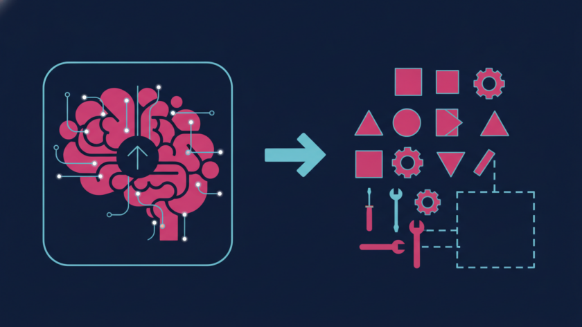 Illustration for NineTen's article on AI agents that set everything up for you vs DIY tools
