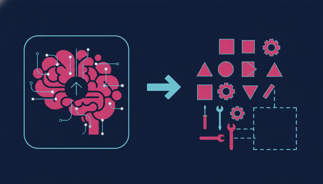 Illustration for NineTen's article on AI agents that set everything up for you vs DIY tools