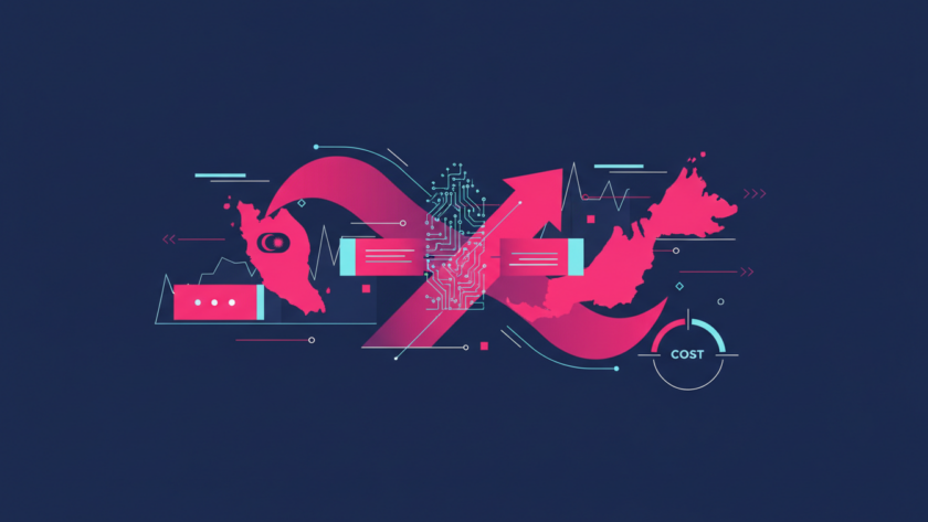 Illustration for NineTen's article on ai sales agent malaysia