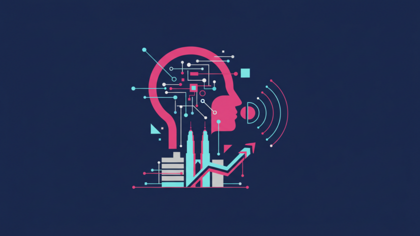 Illustration for NineTen's article on ai sdr service malaysia