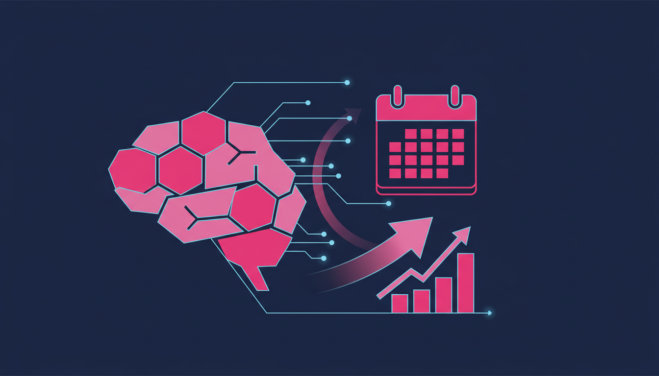 Illustration for NineTen's article on can AI really book sales meetings