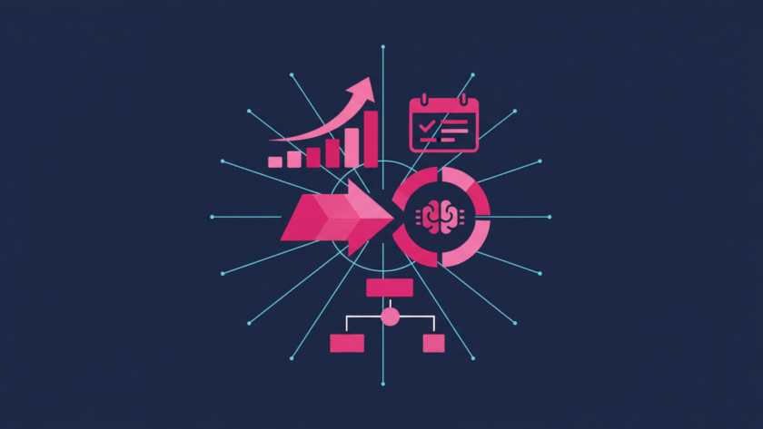 Illustration for NineTen's article on can AI really book sales meetings