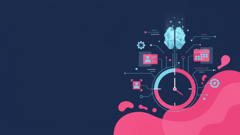 Illustration for NineTen's article on can AI really book sales meetings while you sleep
