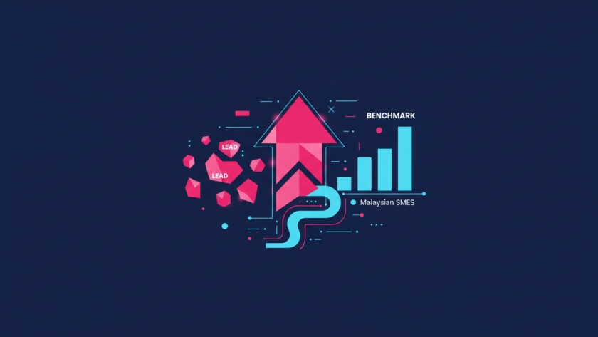 Illustration for NineTen's article on how many leads should marketing generate