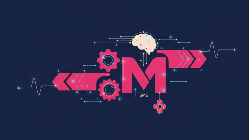 Illustration for NineTen's article on when to automate marketing sme