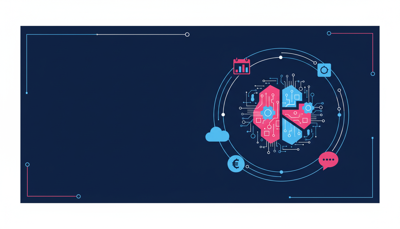 Illustration for NineTen's article on ai employee for small business