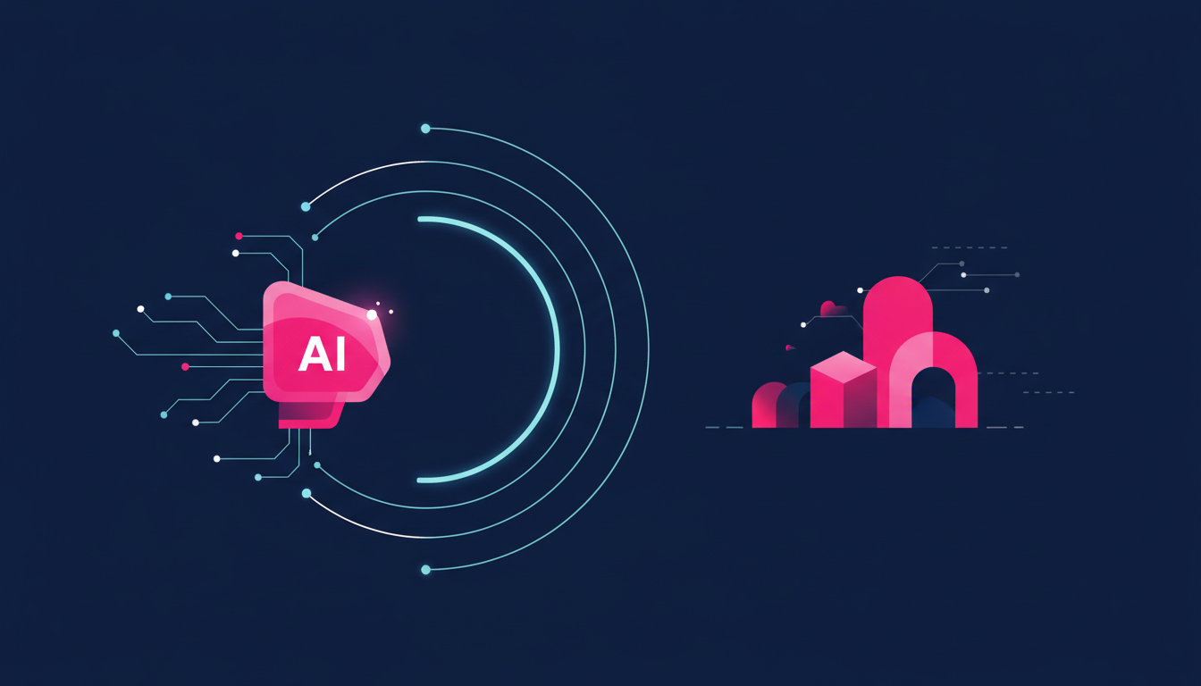 Illustration for NineTen's article on when should a small business hire an AI employee