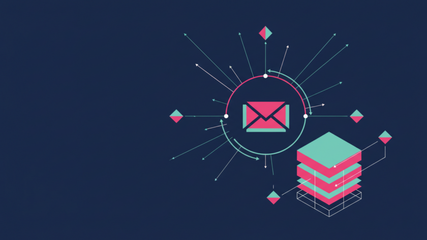 Illustration for NineTen's article on where can I buy an email agent that tracks and sends emails and updates the CRM