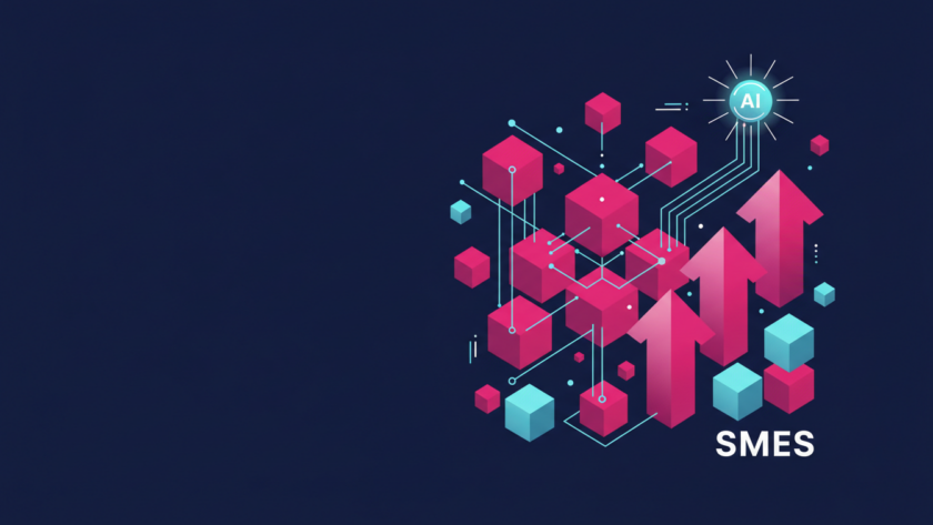 Illustration for NineTen's article on AI revenue agent Malaysia SME